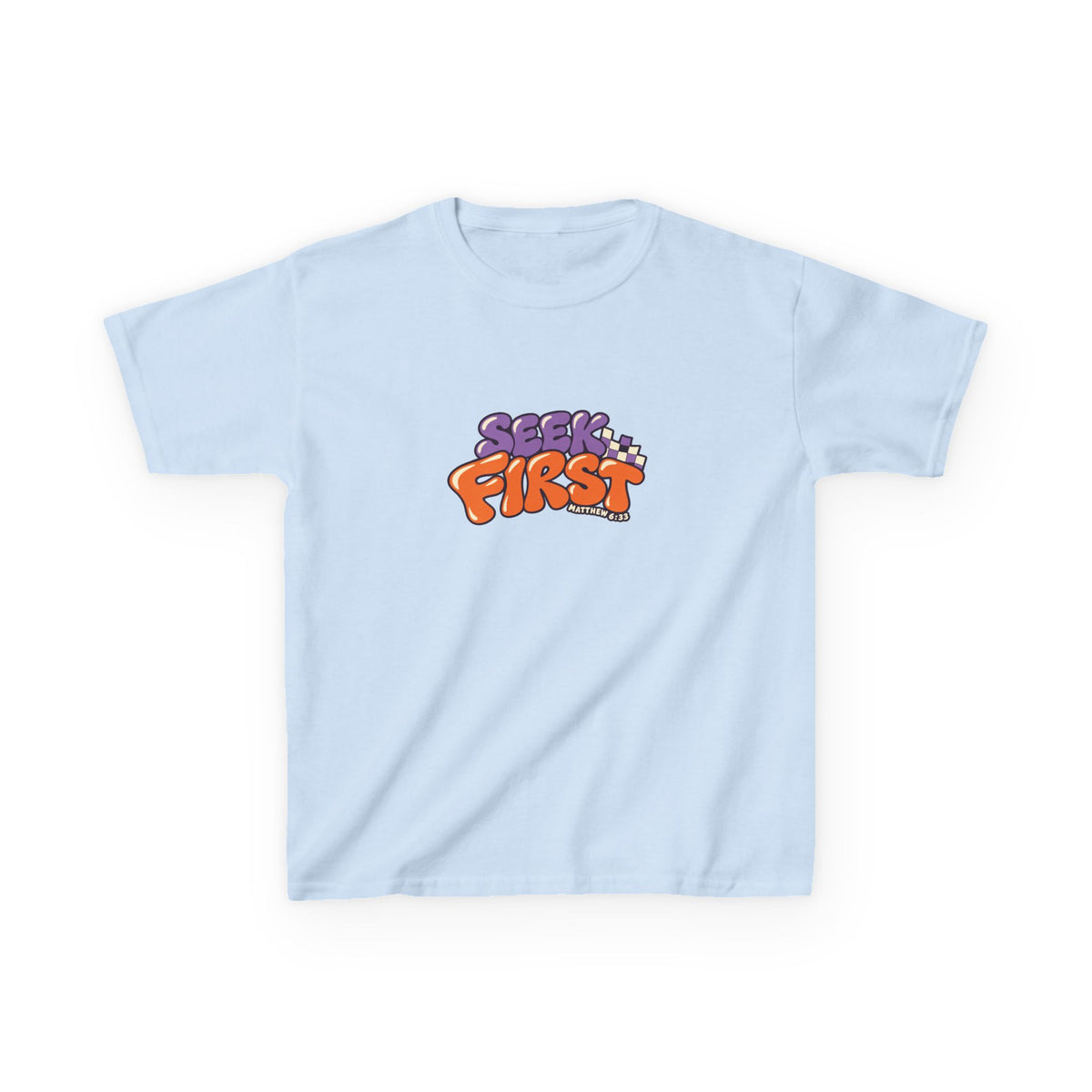 Seek First | 7Fold Kids Tee