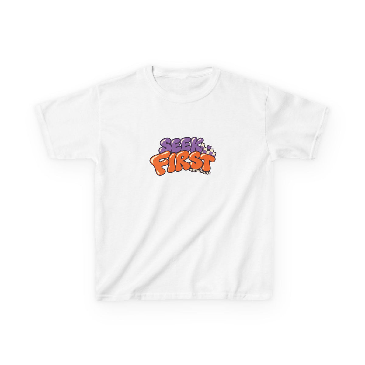 Seek First | 7Fold Kids Tee