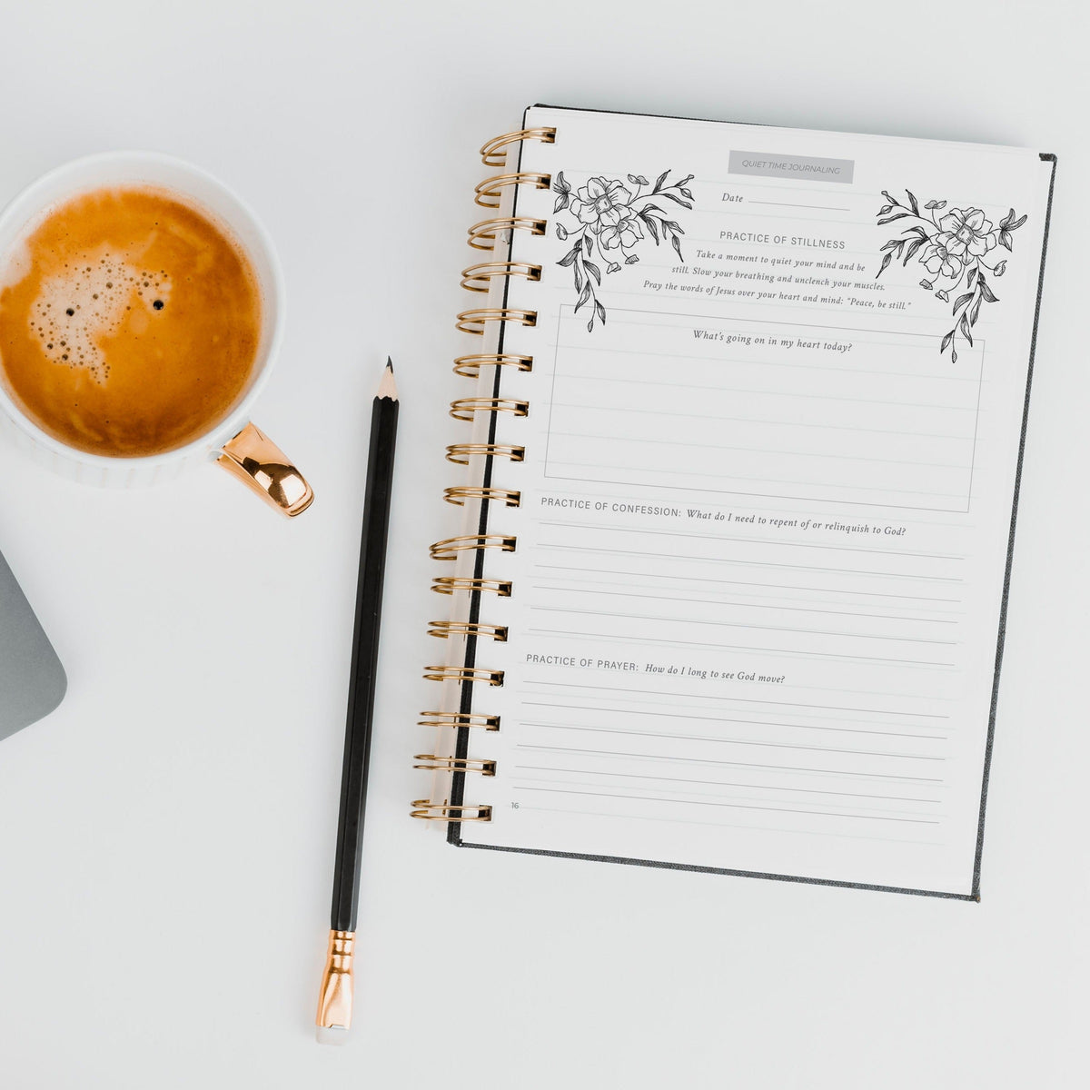 "In the Secret Place" Quiet Time Journal (90 Day, Dateless)