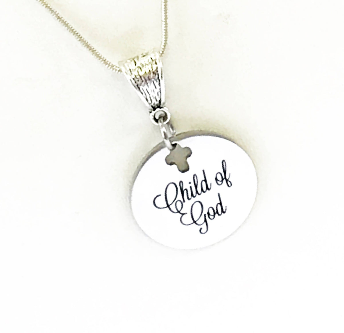 Child of God Cross Pendant & Necklace