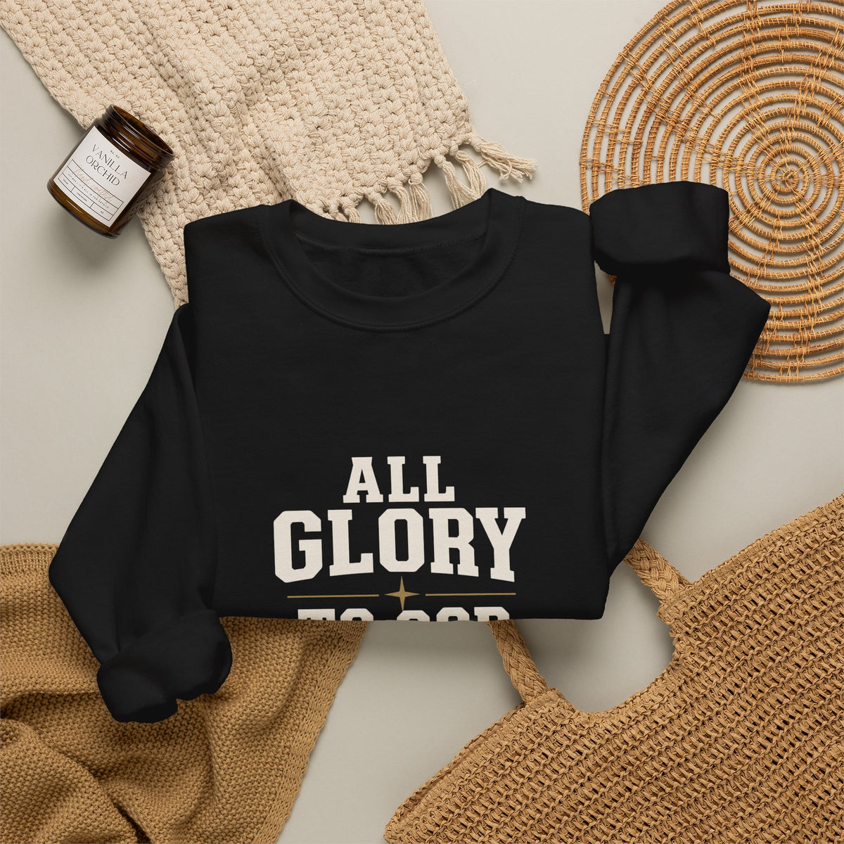 All Glory To God Crewneck | 7Fold