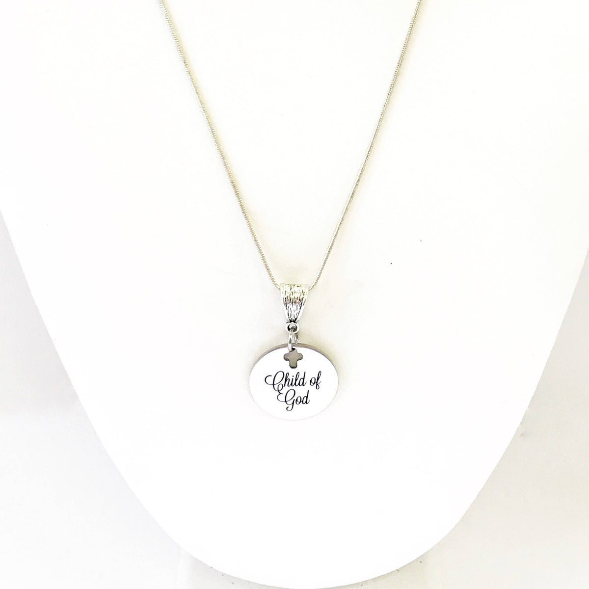 Child of God Cross Pendant & Necklace